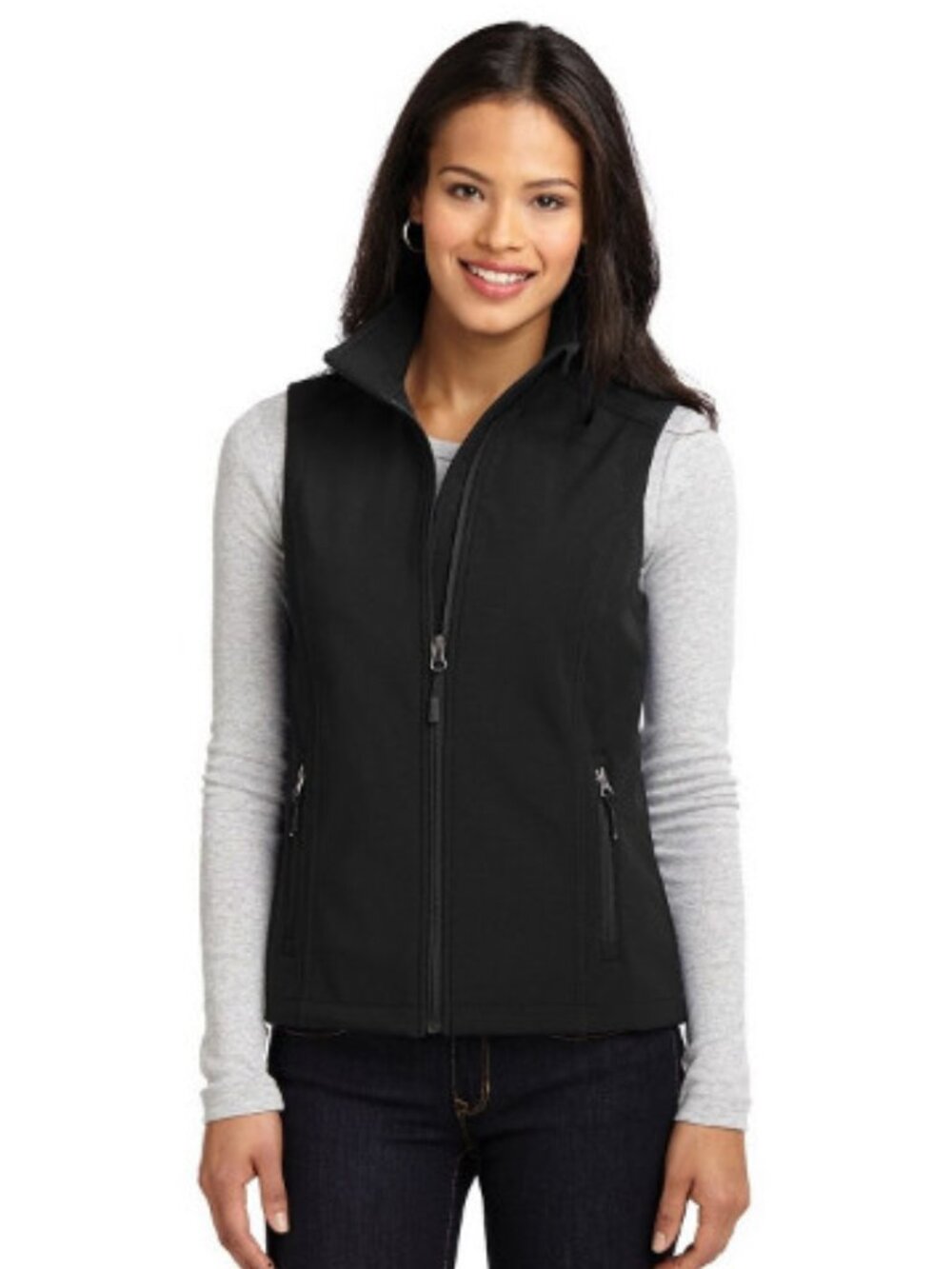 Port Authority Ladies Core Soft Shell Vest. L325 - Black
